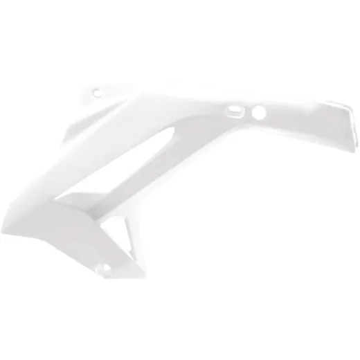 Radiator scoops white kit for: Honda CR