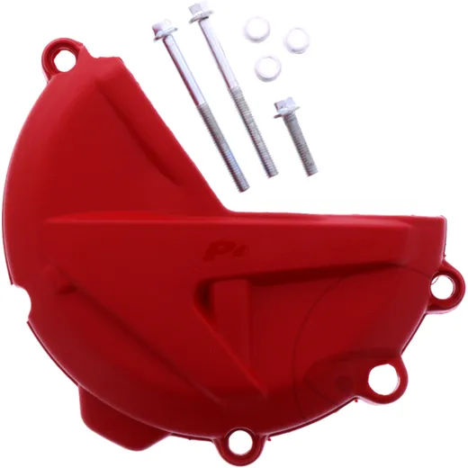 Clutch cover protector red for: Gas Gas EC, MC