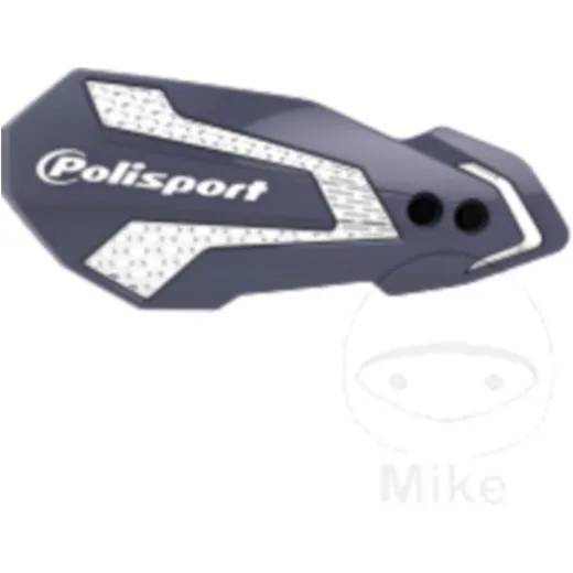 MX Flow Hand Guards for Motorcycles in Grey/White