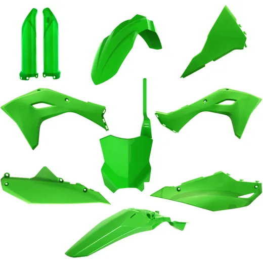 Complete kit green for: Kawasaki KX 7163680