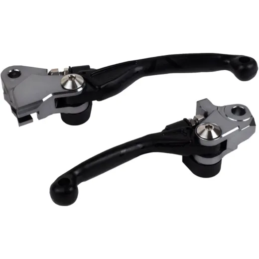 Brake/clutch lever kit black unbreakable for: Husqvarna TC, FC, KTM EXC