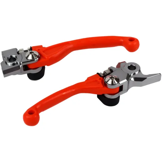 Brake/clutch lever kit orange unbreakable for: Husqvarna FC, TC, KTM EXC