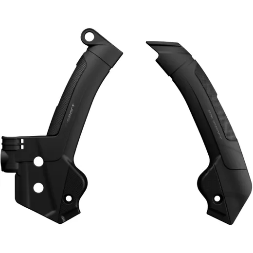 Frame protector black kit for: Husqvarna FC, FE, TC, TE