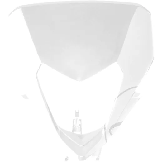 Headlight mask white without electrics for: Sherco SEF, SE