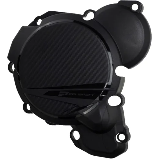 Zündungsdeckel Protektor schwarz passend für: Husqvarna TC, TX, Gas Gas MC