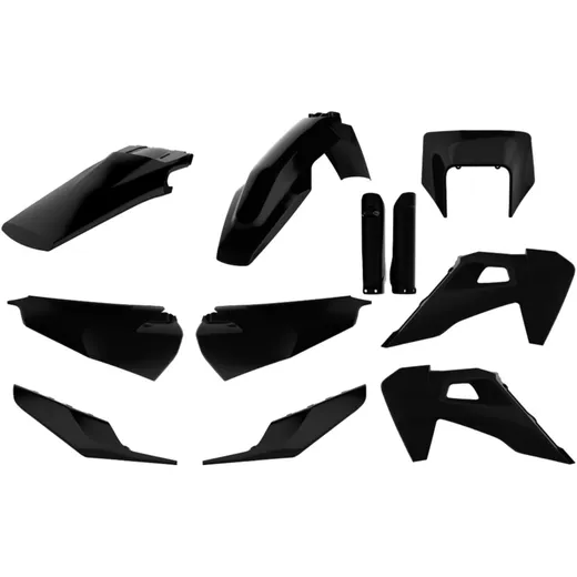 Complete kit black for: Husqvarna FE, TE