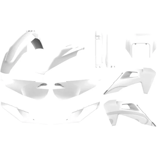 Complete kit white for: Husqvarna FE, TE