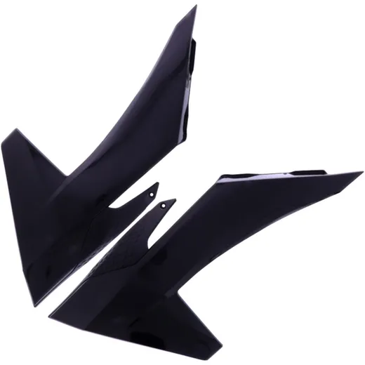 Kühlerguards Set schwarz für Motorräder