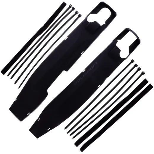 Swing Arm Protector Kit Black for Motorcycles