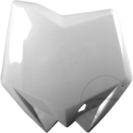Number plate white for: Husqvarna TC, CR