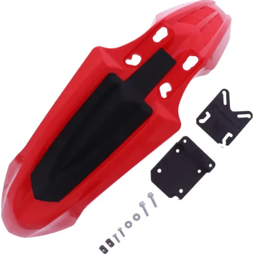 Front fender universal sm red 04