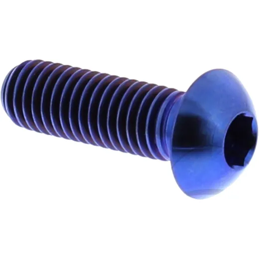 Schraube Bremsscheibe M8X1. 25 mm 25 mm Titan blau passend für: BMW R, K, F 800