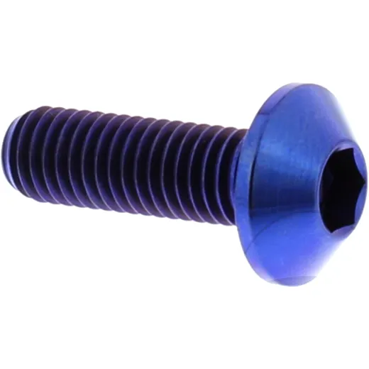 Schraube Bremsscheibe JMP Bolt M8X1. 25 mm 25 mm Titan blau passend für: Yamaha YP, XP