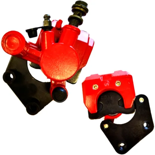 Brake caliper red 101 Octane for: Baotian BT49QT - 7A1, BT49QT - 12A1, BT49QT - 12C1