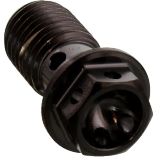 Hohlschraube einfach M10 x 1. 25 Titan Racing schwarz passend für: Honda CBR, CB, VT