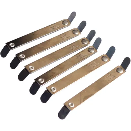FEELER GAUGE METRIC/INCH JMP SIX-PART 0.10/0.13MM for Motorcycles