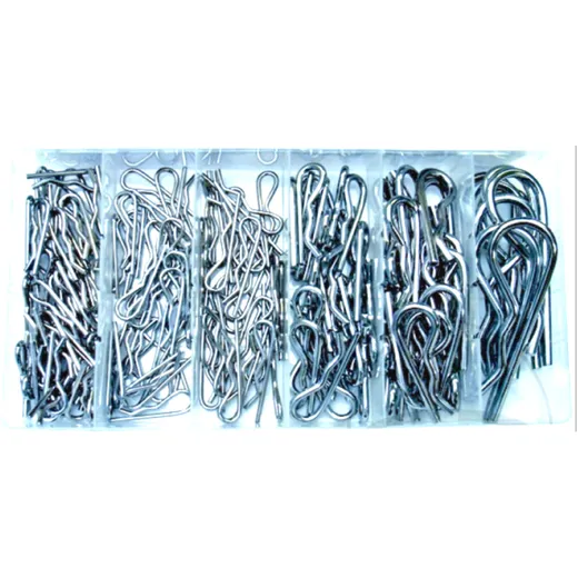 R Clip / Hairpin Cotter Assortment JMP - 150 Pieces