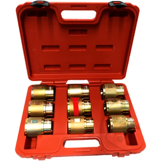 Gabelsimmerringeintreiber Set 9-teilig für Motorräder