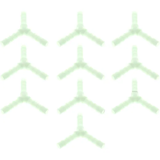 Schlauchverbinder Set 5 mm Y-Form