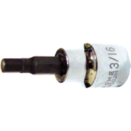 Hex Socket 3/8 inch, 3/16 inch