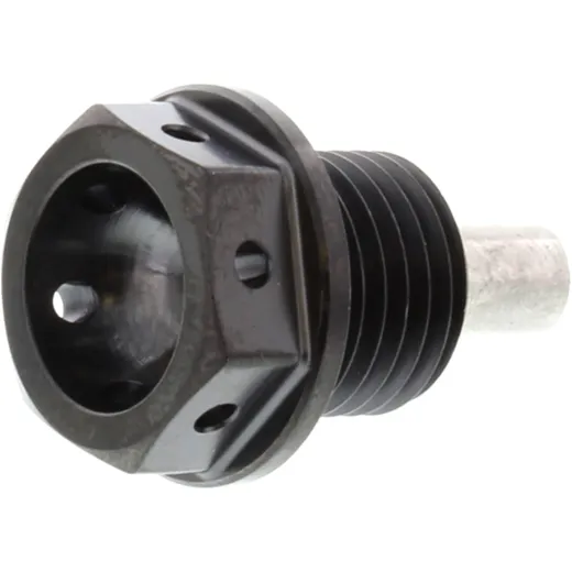 Ölablassschraube magnetisch JMP Bolt M14X1. 5 mm 12 mm Titan schwarz passend für: Triumph Tiger, Bonneville, Street Triple