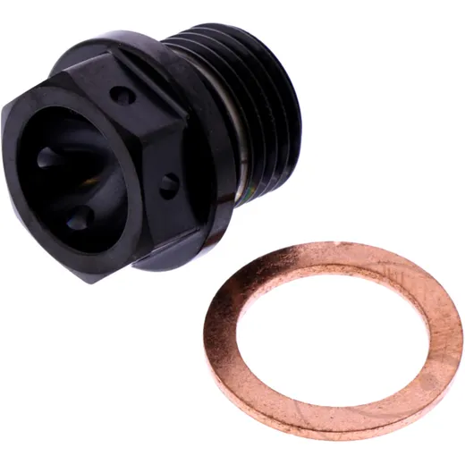 Ölablassschraube magnetisch JMP Bolt M16X1. 5 mm 12 mm Titan schwarz passend für: BMW S, R, M