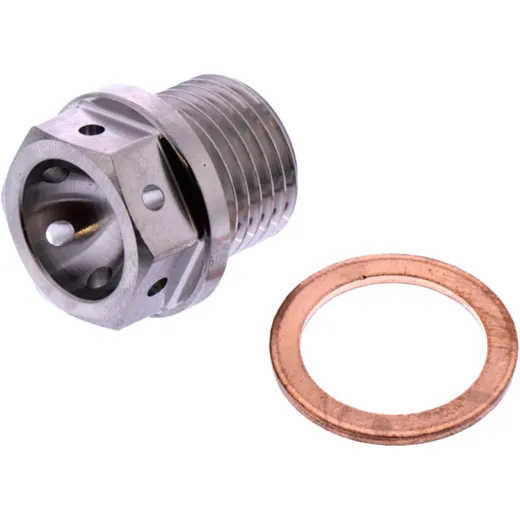 Ölablassschraube magnetisch JMP Bolt M16X1. 5 mm 12 mm Titan silber passend für: BMW S, R, M
