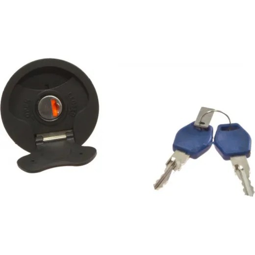 Fuel tank cap with lock M9640