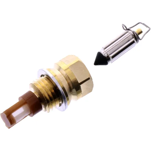Float needle complete assembly with seat for: Honda VT, NV, NTV