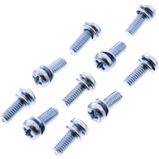 Schraube für Vergaser JMP M4X10 mm, 10 Stück