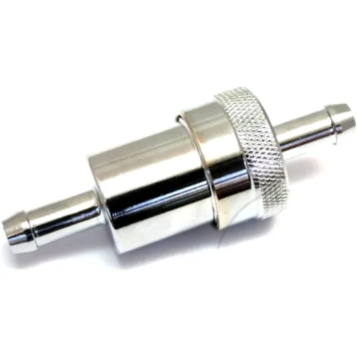 Kraftstofffilter Alu Schwarz für Motorräder