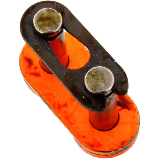 RK CLIPLINK NEON ORANGE 428SB for Motorcycles