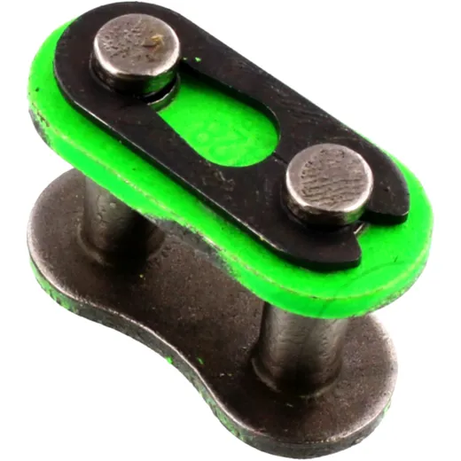 RK CLIPLINK NEON GREEN 428SB for High-Performance Motorcycles