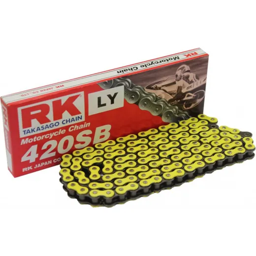 RK Std Chain NEGE420SB/136 Chain open with Cli