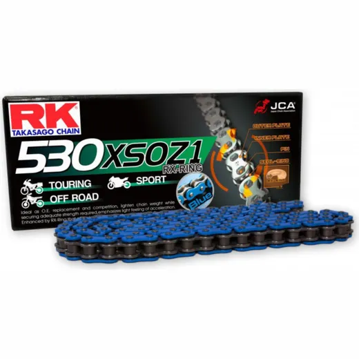Rk x-ring chain blue 530xsoz1/112
