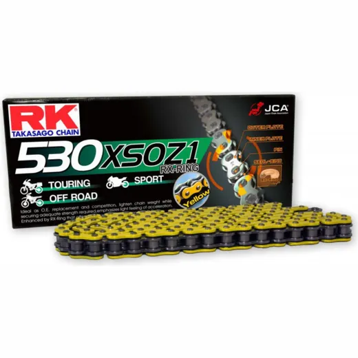 Motorradkette Antriebskette RK X-Ringkette GE530XSOZ1 Meter