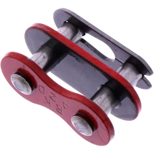 RK Clipschloss für Motorräder rot 420 SB
