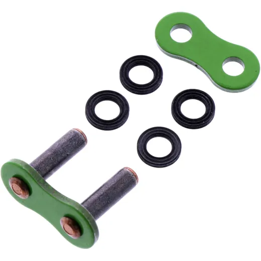 RK HOLLOW RIVET LINK for motorcycles GREEN 525 XRE