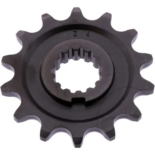 Front sprocket 14 tooth pitch 520 narrow spline inner diameter 22/25 for: Sherco SE, SEF, Supermotard