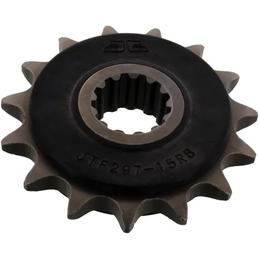 Front sprocket 15 tooth pitch 525 rubber damper alternative: 7262892 for: Honda CB, CBF, CBR