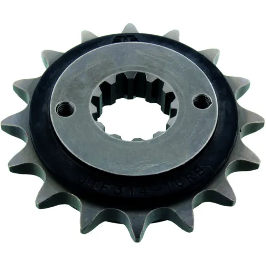 Front sprocket 16 tooth pitch 525 rubber damper alternative: 7260086 for: Honda XRV