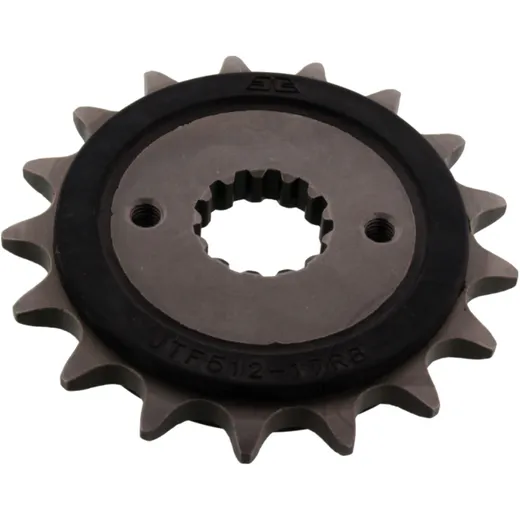 Front sprocket 17 tooth pitch 520 rubber damper alternative: 7263221 for: Kawasaki GPZ, KLE, ZX - 9R