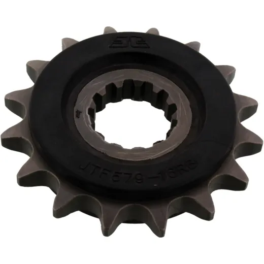 16 Tooth Front Sprocket Pitch 530 with Rubber Dampening for Motorcycles