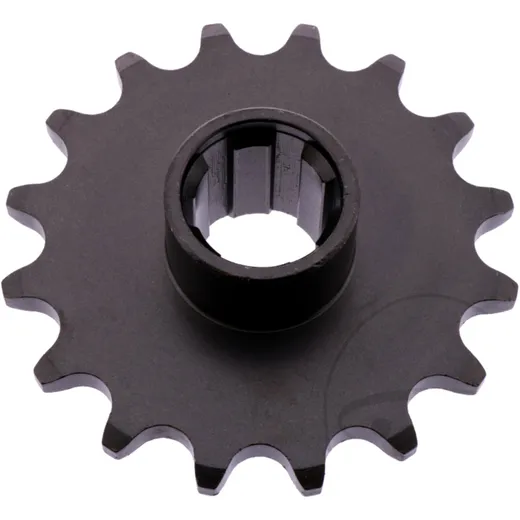 Front sprocket 16 tooth pitch 520 large spline 6 inner diameter 18/20 for: Adly/Her Chee/Herkules Hurricane, Canyon