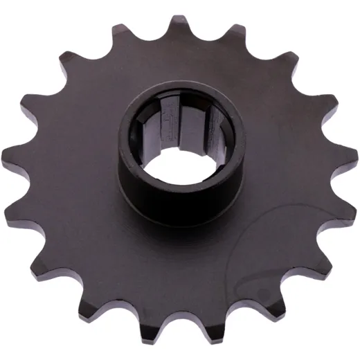 Front sprocket 17 tooth pitch 520 large spline 6 inner diameter 18/20 for: Adly/Her Chee/Herkules Hurricane, Canyon