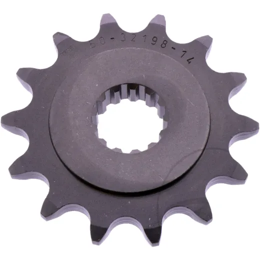 Front sprocket 14 tooth pitch 520 narrow spline inner diameter 19/22 for: Zontes T2, R1, X2, T1