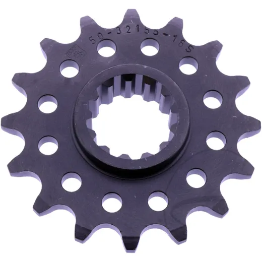 Front sprocket 16 tooth pitch 520 narrow spline inner diameter 26/30 for: Honda CB, XL