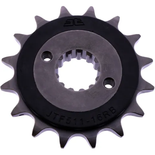 Ritzel 16Z Teilung 520 Gummiert feinverzahnt Innendurchmesser 21. 7/25 passend für: Kawasaki KLR, KLX, KL
