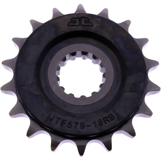 Ritzel 18Z Teilung 530 gummiert für Motorräder