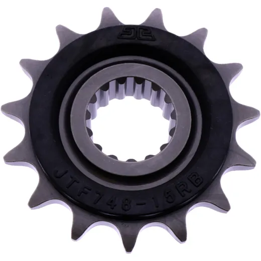 Front sprocket 15 tooth pitch 520 rubber damper alternative: 7260330 for: Ducati Panigale, Superleggera, Streetfighter
